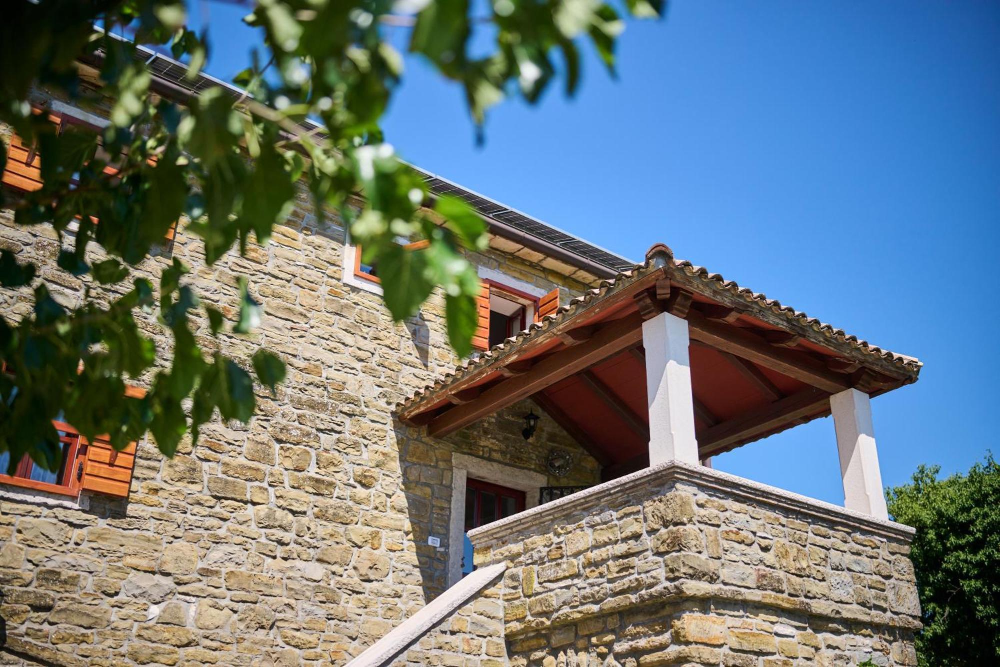 Вілла Casa Del Conte - Peaceful Hideaway In North Istria Ґрожнян Екстер'єр фото