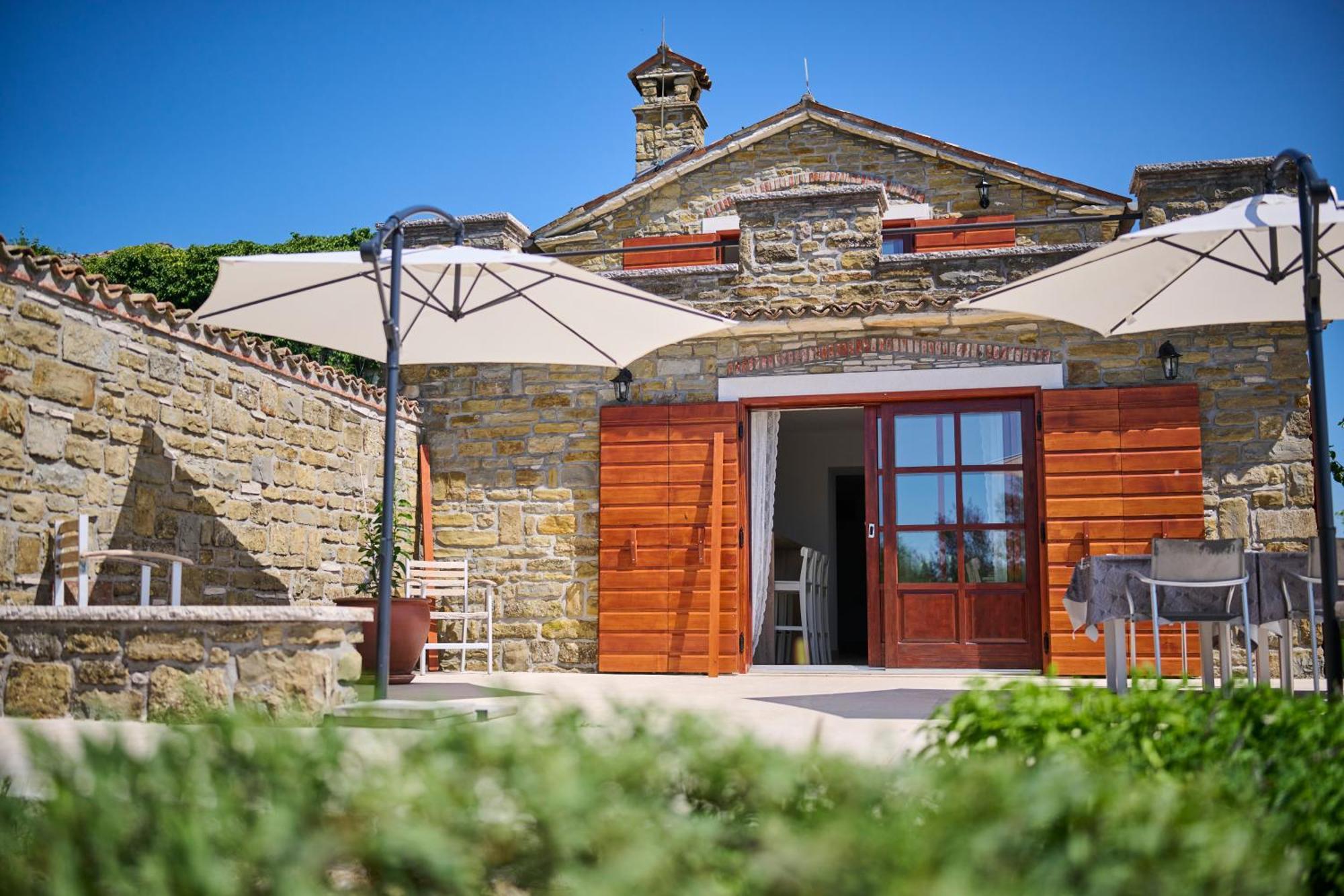 Вілла Casa Del Conte - Peaceful Hideaway In North Istria Ґрожнян Екстер'єр фото