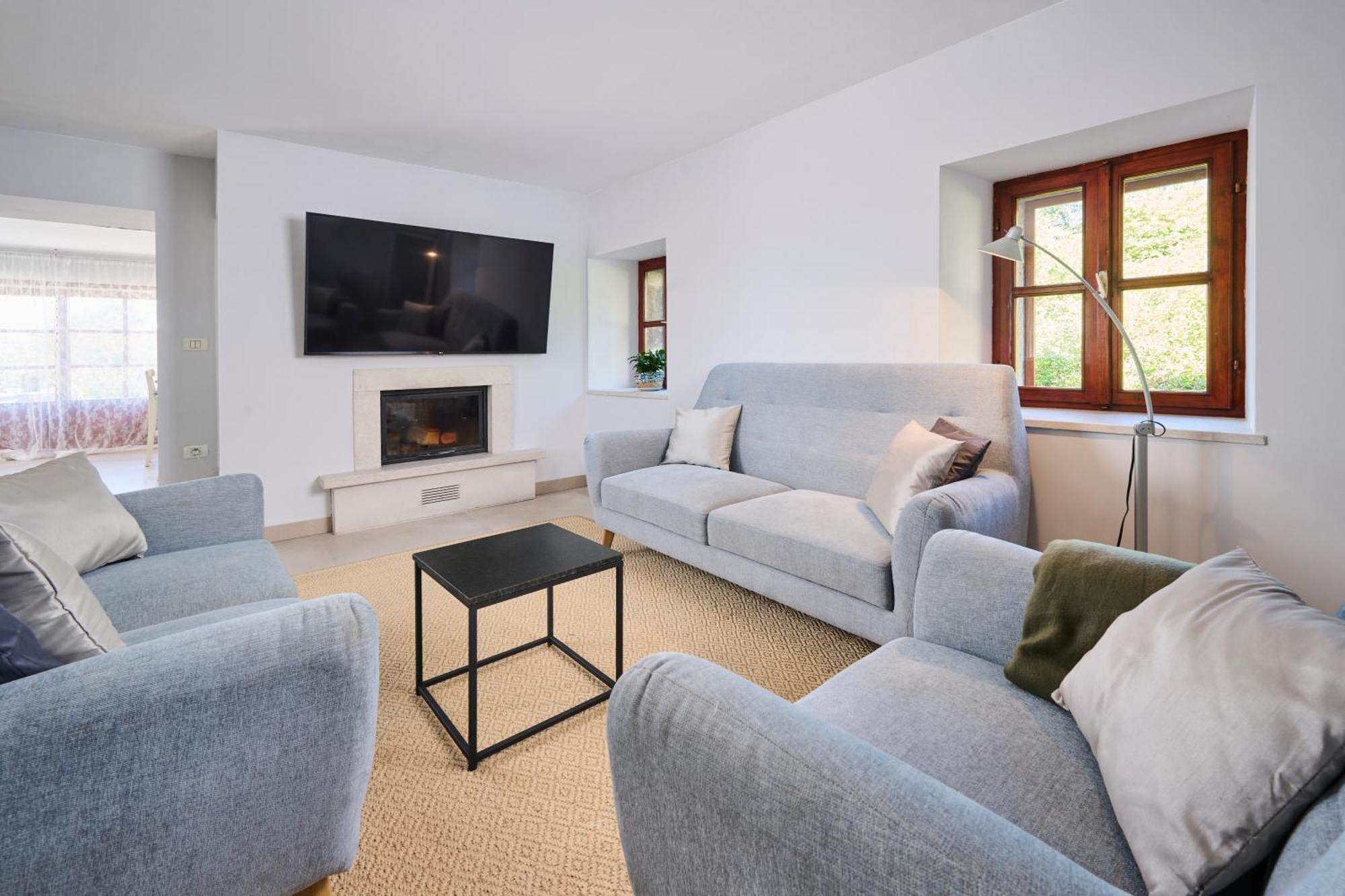 Вілла Casa Del Conte - Peaceful Hideaway In North Istria Ґрожнян Екстер'єр фото
